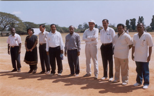 Accounts Department Cricket in ICF 